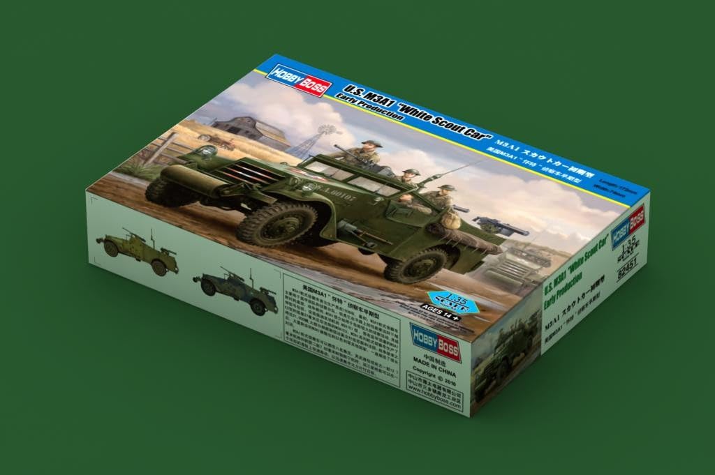 Amazon | ホビーボス 1/35 ファイティングヴィークル シリーズ M3A1